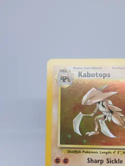 Kabutops 9/62 Holo Rare Fossil WoTC Unlimited Pokemon TCG Vintage card LP - Image 3