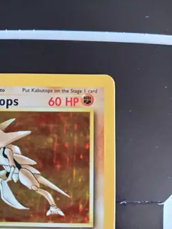 Pokemon TCG Kabutops 9/62 Fossil Holo Rare WOTC Vintage Pokemon Card - LP - Image 2