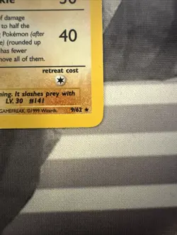 Pokemon TCG Kabutops 9/62 Fossil Holo Rare Unlimited - Image 3