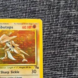 Pokemon TCG Kabutops Holo Rare Card Unlimited, Fossil, 9/62 - Image 4