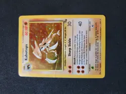 Pokemon TCG | Kabutops Unlimited Fossil Holo Card 9/62 Rare HP - Image 1
