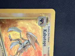 Pokemon TCG Kabutops Fossil 9/62 1st Edition Holo Rare 1999 MP/HP+ - Image 4