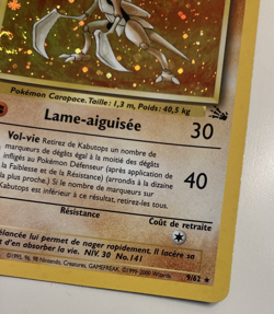Pokemon TCG Kabutops Holo Rare Card Unlimited, Fossil, 9/62 - Image 2
