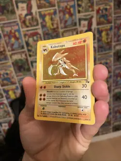 Pokemon TCG Kabutops Holo Rare Card Unlimited, Fossil, 9/62 - Image 2