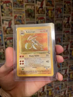 Pokemon TCG Kabutops Holo Rare Card Unlimited, Fossil, 9/62 - Image 4