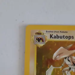 Pokemon Kabutops 9/62 Fossil Holo Rare 60 HP Stage 2 1999 English - Image 3
