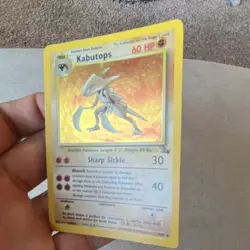Pokemon Kabutops Fossil 9/62 Holo Rare 60 HP English 1999 Wizards of the Coast - Image 3