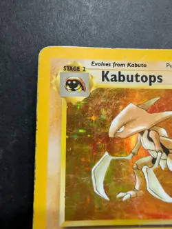 Pokemon Kabutops Holo Rare Card 9/62 Fossil Set, Unlimited 1999 WOTC TCG - Image 3