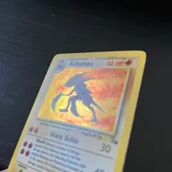 EX/NM Pokemon TCG Kabutops Holo 9/62 Fossil Holo Rare Wotc card - Image 3