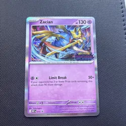 Zacian MEP 015 Phantasmal Flames Stamped Prerelease Pokemon Tcg Mep015 NM - Image 1