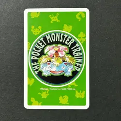 S6623 Meowth Queen of Spades Green Venusaur Deck Playing Poker Card Pokemon - Image 2