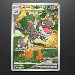 Tyrunt 070 Pokemon Center Promo Stamped Card - Image 1
