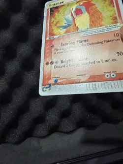 Pokemon Entei Ex Team Magma Vs Aqua Holo 91/95 Nice Vintage Card Rare SWIRL - Image 4