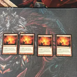 PYRETIC RITUAL X4 2011 Core Set M11 Magic MTG MINT CARD - Image 1