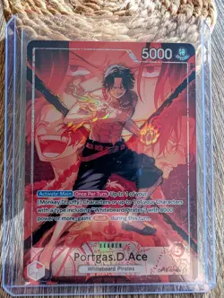 Portgas.D.Ace OP16-001 ALT ART - One Piece TCG Card Game - Image 1