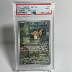 Charmander 044 Squirtle 148 Bulbasaur 143 PSA 9 Kanto Pokemon Starter Set - Image 5
