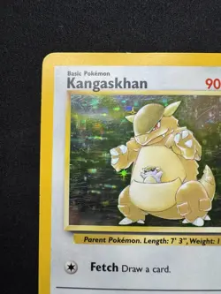Pokemon TCG Kangaskhan 5/64 Jungle Holo Rare Vintage WOTC MP+ - Image 2