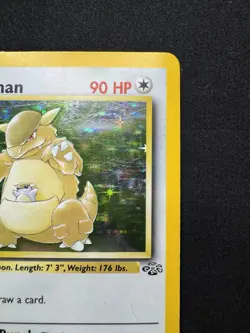 Pokemon TCG Kangaskhan 5/64 Jungle Holo Rare Vintage WOTC MP+ - Image 3