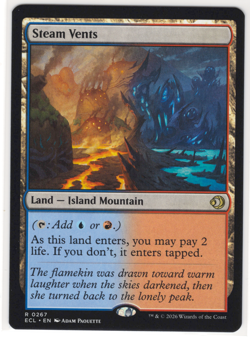 MTG Steam Vents Lorwyn Eclipsed ECL #267 rare NM **LOOK**!! - Image 1