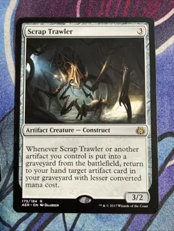MTG 2017 Aether Revolt: Scrap Trawler (175/184) - Image 1