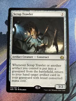 MTG 2017 Aether Revolt: Scrap Trawler (175/184) - Image 3