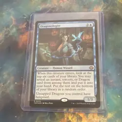 Dragonologist R Foil #42 | Tarkir: Dragonstorm TDM | MTG - Image 1