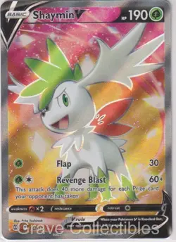 Shaymin V 152/172 Ultra Rare Brilliant Stars Pokemon NM/M - Image 1