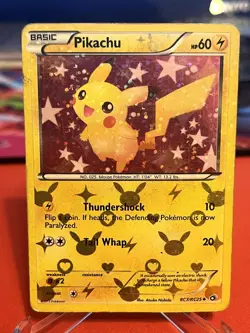 Pikachu RC7/RC25 Holo Legendary Treasures: Radiant Collection Pokemon HP - Image 1