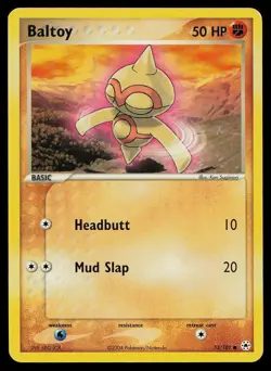 Baltoy 53/101 Common Hidden Legends Pokemon Near Mint - Image 1