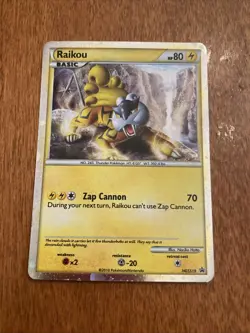 Pokemon TCG HGSS19 HGSS20HGSS21 Raikou, Entei, Suicune LP - Image 3