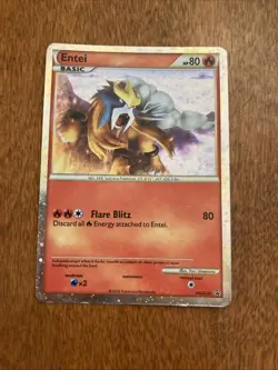 Pokemon TCG HGSS19 HGSS20HGSS21 Raikou, Entei, Suicune LP - Image 5