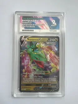 Pokemon Rayquaza V SWSH147 Battle Deck Black Star Promo ACE 9 - Image 1
