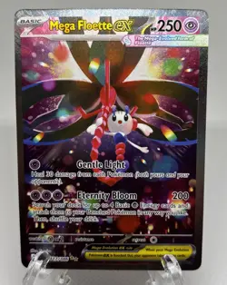2026 Pokemon Chaos Rising Mega Floette ex 117/086 SIR NM **Fresh Pull** - Image 1