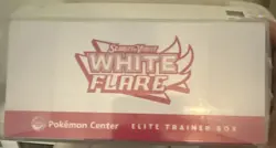 Pokemon Scarlet & Violet White Flare ETB -The Pokemon Center- In Plastic case - Image 2