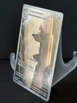 Pokemon TCG Charmeleon SV 151 169/165 Illustration Rare Full Art Holo EN - Image 2