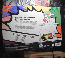 Pokemon Mega Evolution Ascended Heroes Premium Poster Collection Box Gardevoir - Image 2