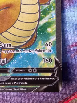 Pokemon TCG Dragonite V 076/078 Pokemon GO (NM/M) - Image 4