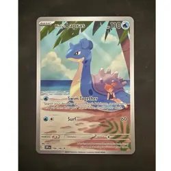 Pokemon Misty's Lapras 194/182 SV10 Destined Rivals Illustration Rare Holo ENG - Image 1