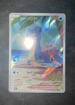 Pokemon Misty's Lapras 194/182 SV10 Destined Rivals Illustration Rare Holo ENG - Image 2