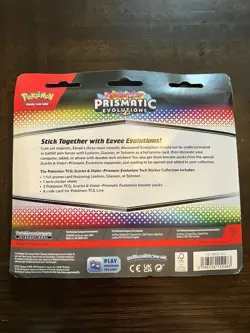 Pokemon TCG Scarlet & Violet—Prismatic Eevee Evolutions Tech Sticker Box - Image 2