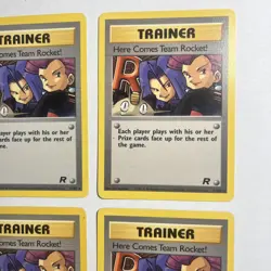 Pokemon 4x - Here Comes Team Rocket! 71/82 Team Rocket - Non-holo MP/HP/C - Image 2