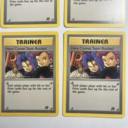 Pokemon 4x - Here Comes Team Rocket! 71/82 Team Rocket - Non-holo MP/HP/C - Image 4