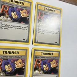 Pokemon 4x - Here Comes Team Rocket! 71/82 Team Rocket - Non-holo MP/HP/C - Image 5