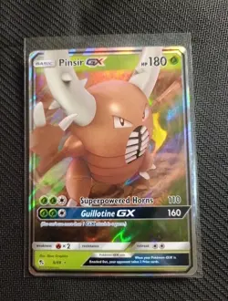 Pokemon TCG Pinsir GX Hidden Fates 6/68 Holo Ultra Rare - Image 1