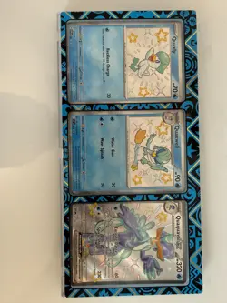 Pokemon Promo Shiny Quaquaval Quaxwell Quaxly in Display SVP 082/083/084 - Image 1