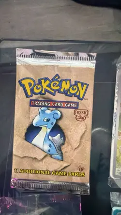 Pokemon (WOC06071) Fossil 1st Editon Booster Pack Unweighted 4702771060714 - Image 1