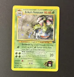The Pokemon Company Erika's Venusaur 4/132 Gym Challenge Holo Rare EN 90 HP - Image 1