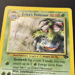 The Pokemon Company Erika's Venusaur 4/132 Gym Challenge Holo Rare EN 90 HP - Image 2