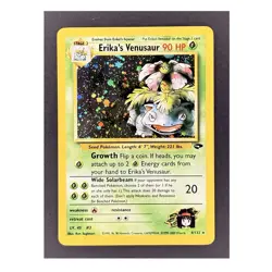 Erika's Venusaur 4/132 Gym Challenge Holo Rare 2000 English 90 HP - Image 1