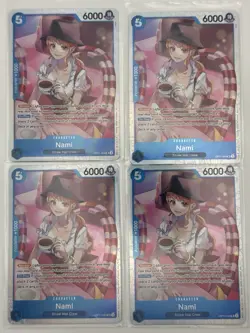 Nami OP11-054 SR Playset x4 - One Piece TCG English CCG Card Game - Image 1